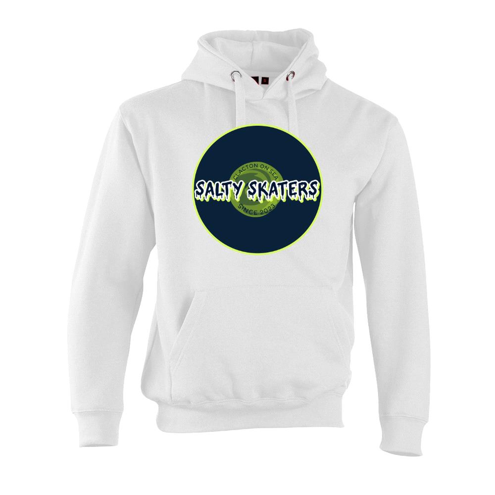 Salty Skaters White Hoodie